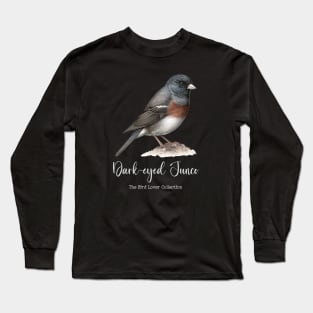 Dark-eyed Junco - The Bird Lover Collection Long Sleeve T-Shirt